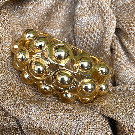 Golden Bracelet by Kenneth Jay Lane - The Hirst Collection