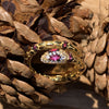 Pink and Purple Snake Ring - The Hirst Collection