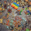 Multi-Coloured Swarovski Rainbow Crystal Bracelet by Frangos - The Hirst Collection