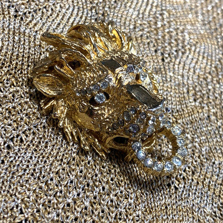Lion Brooch by Grosse 1969 - The Hirst Collection