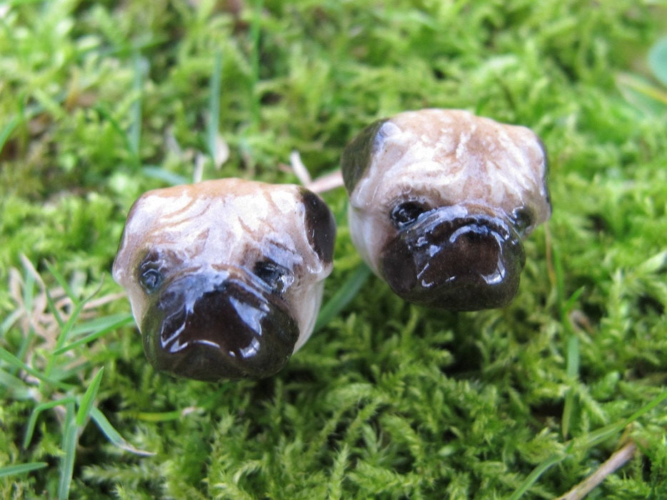 Pug Dog Stud Earrings - The Hirst Collection