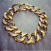 Thick Gold Plated Chain Necklace by Kenneth Jay Lane - The Hirst Collection