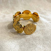 Vintage Chanel Bracelet CC Gold Plated - The Hirst Collection