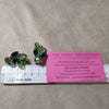 Vintage Kramer Earrings Green Crystal Clip On - The Hirst Collection