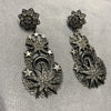 Askew London Star Earrings silver plated - The Hirst Collection
