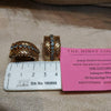 Christian Dior Earrings vintage rope gold clip on - The Hirst Collection