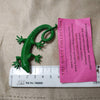 Green Gecko Lizard brooch by JJ pewter - The Hirst Collection