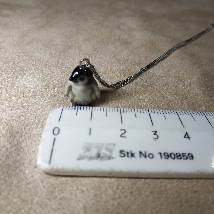Baby Penguin Necklace by AndMary porcelaine - The Hirst Collection