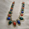 MultiColoured Les Bernard Vintage Necklace - The Hirst Collection