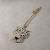 Shiny Leopard crystal necklace - The Hirst Collection