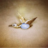 Boucher Bird Brooch Jelly Belly - The Hirst Collection