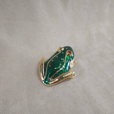Vintage Frog brooch by Sphinx - The Hirst Collection