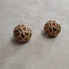Ciner Vintage Earrings Leopard enamel Clip On Round - The Hirst Collection