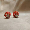 KJL Coral Starfish Clip on Earrings by Kenneth Jay Lane - The Hirst Collection