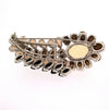 Vintage 1958 Christian Dior  Brooch Brown Crystal - The Hirst Collection