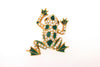 Green Frog Brooch - The Hirst Collection