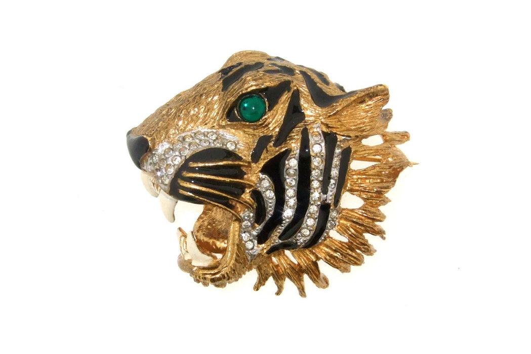 Vintage Tiger Brooch by Sphinx - The Hirst Collection