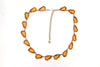 Vintage Yellow Necklace Amber Crystal by Sphinx - The Hirst Collection