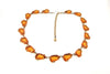 Vintage Yellow Necklace Amber Crystal by Sphinx - The Hirst Collection