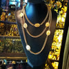 Vintage Chanel Necklace Long Gold Chain Statement - The Hirst Collection