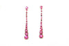 Crystal Pink Earrings - The Hirst Collection