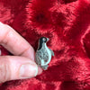 Silver enamel penguin brooch - The Hirst Collection