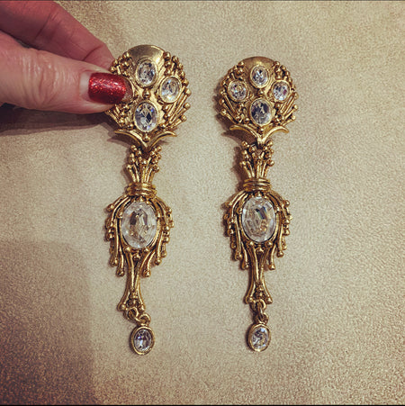 Statement earrings by Abbey Road - The Hirst Collection