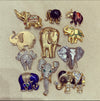 Elephant Brooch Pendant Gold By Sardi - The Hirst Collection