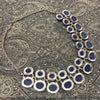 Icy blue crystals necklace - The Hirst Collection