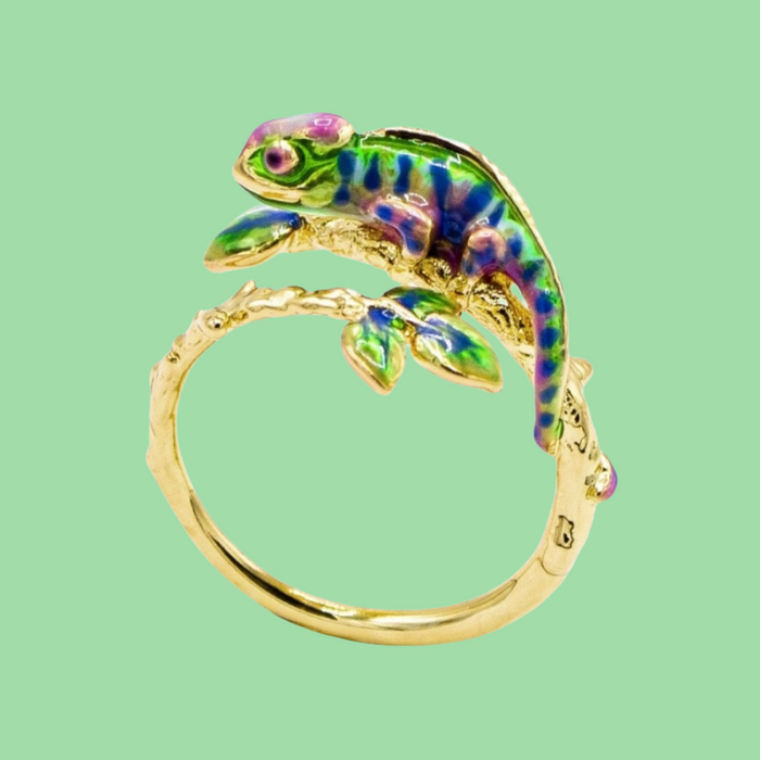 Chameleon Open ring by Bill Skinner - The Hirst Collection