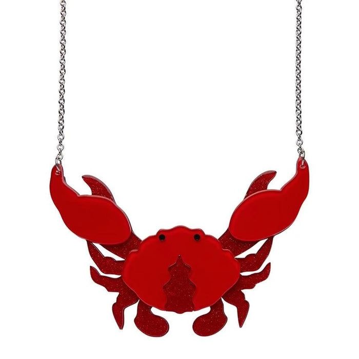 Erstwilder Crustation Elation Crab necklace 2020 - The Hirst Collection