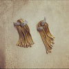 Tassel Gold Vintage earrings by Boucher - The Hirst Collection