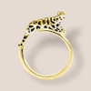 Clouded Leopard Open Ring by Bill Skinner - The Hirst Collection