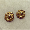 Christian Dior Gold Clip On Earrings 001 - The Hirst Collection