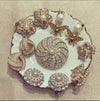 Pearl Bridal brooch Vintage Bride by Sardi with crystal - The Hirst Collection