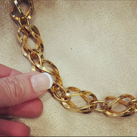 Dominique Aurientis twisted gold necklace - The Hirst Collection