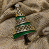 Christmas Tree Brooch by Cristobal London - The Hirst Collection