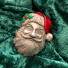 Father Christmas brooch by JJ - The Hirst Collection