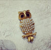 Pearl Owl brooch by Butler and Wilson - The Hirst Collection