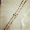 Christian Dior gold Long Chain with white and black - The Hirst Collection