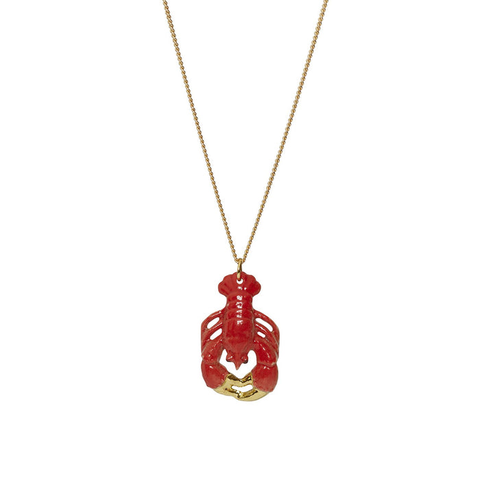 Lobster porcelaine pendant by And Mary - The Hirst Collection