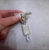 Christian Dior Art Deco Clear Crystal Drop Vintage Brooch - The Hirst Collection