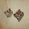 Christian Lacroix Heart Earrings - The Hirst Collection