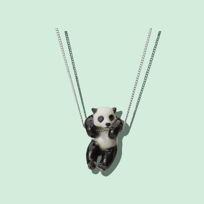 Panda Necklace by And Mary