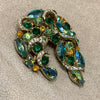 Vintage green brooch by Sphinx - The Hirst Collection