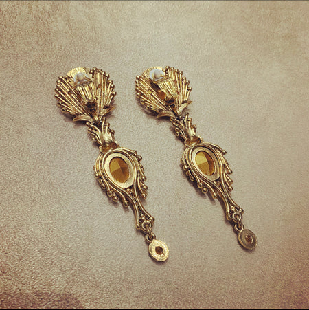 Statement earrings by Abbey Road - The Hirst Collection