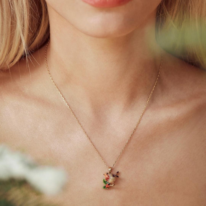 Robin necklace by Bill Skinner