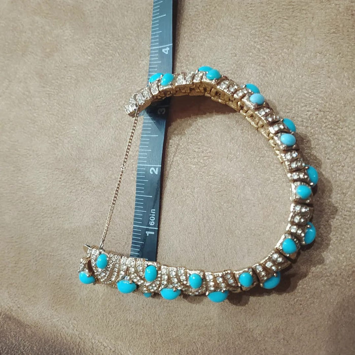 Vintage Ciner Turquoise Bracelet