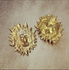Yves Saint Laurent Gold Starburst earrings - The Hirst Collection