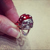Deakin and Francis Silver Pirate Skull Ring - The Hirst Collection